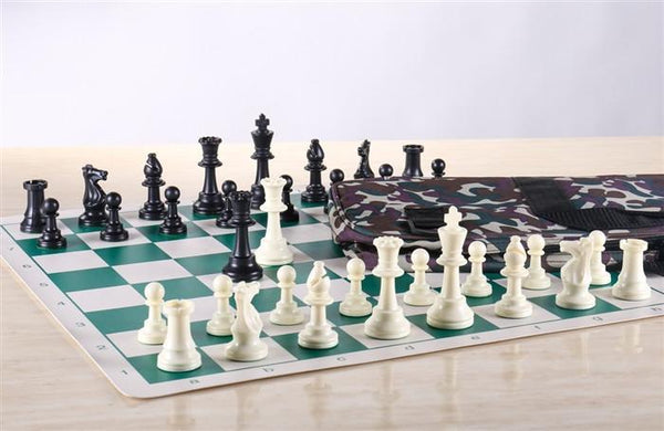 Heavy Club Chess Set Combo