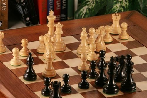 Heirloom American Staunton Chess Set