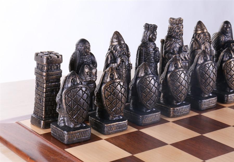 Chess Set Rounded Edge Chess Board Size. L Incl. 32 Chess 