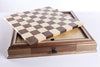 JLP Hardwood Cabinet with Drawers and Removable Chess Board Board