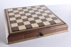 JLP Hardwood Cabinet with Drawers and Removable Chess Board (DISCOUNTED FOR IMPERFECTION) - Board - Chess-House