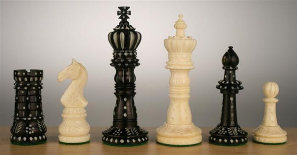 King's Series Camel Bone Chess Pieces - Piece - Chess-House