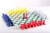 Large 4 Player Silicone Chess Set - Choose Your Colors! - Chess Set - Chess-House