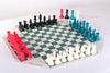 Large 4 Player Silicone Chess Set with Cloth Drawstring Bags - Chess Set - Chess-House