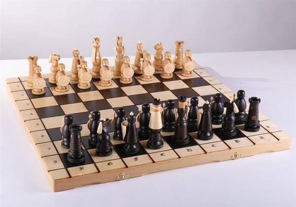 Large Magnat Style Chess Set With Storage - Chess Set - Chess-House