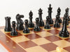 Large Staunton Wooden Chess Set Combo - Black Lacquer - Chess Set - Chess-House