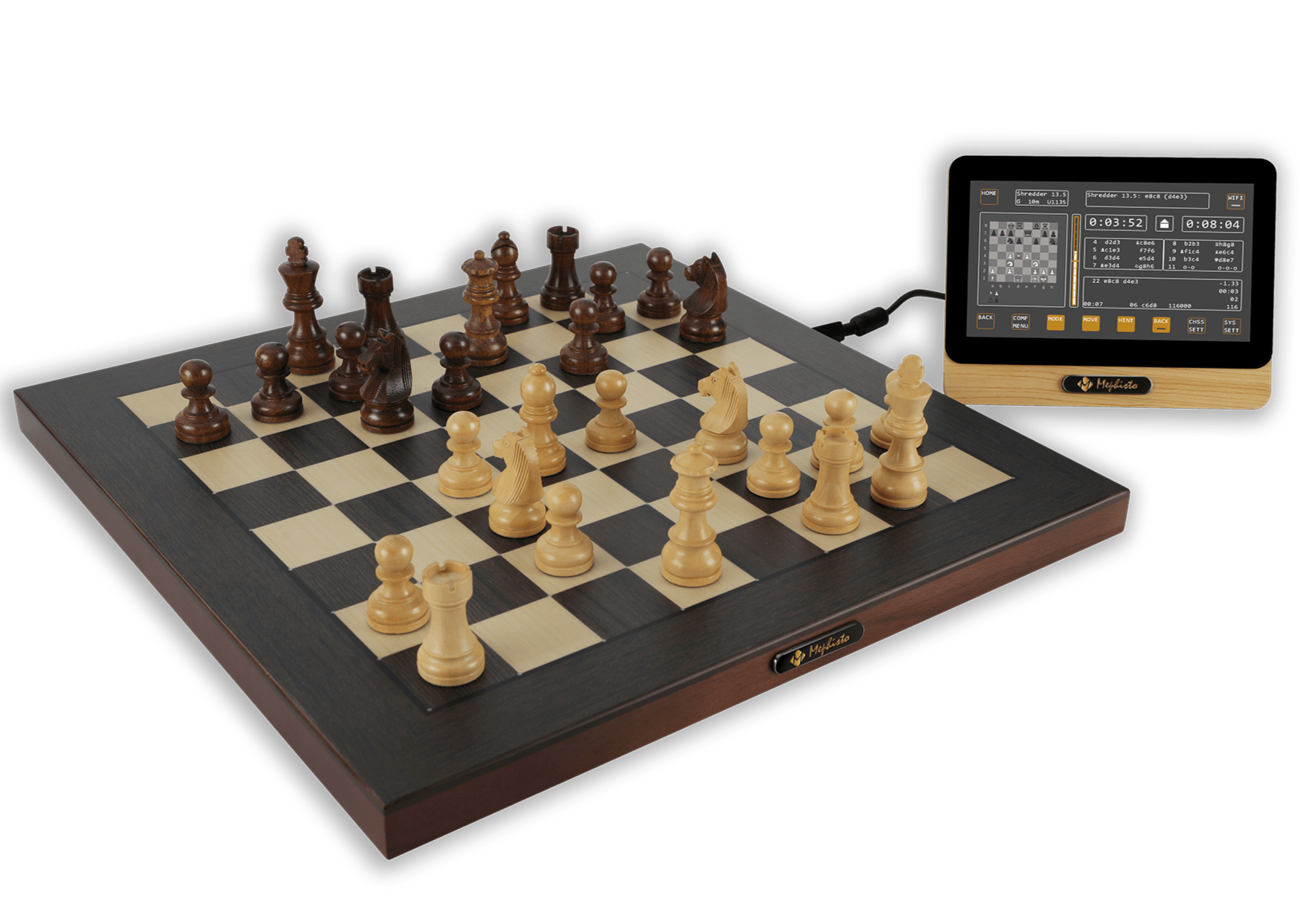 Play chess with others worldwide with electronic chess board – Chess House