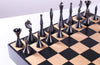 Metal Art Deco Chessmen on Storage Chest - Chess Set - Chess-House