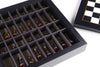 Metal Chess Set with Black Briar Wood Storage Board - Chess Set - Chess-House