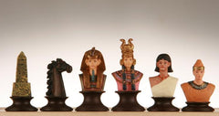 Metal Egyptian Chess Set - Piece - Chess-House