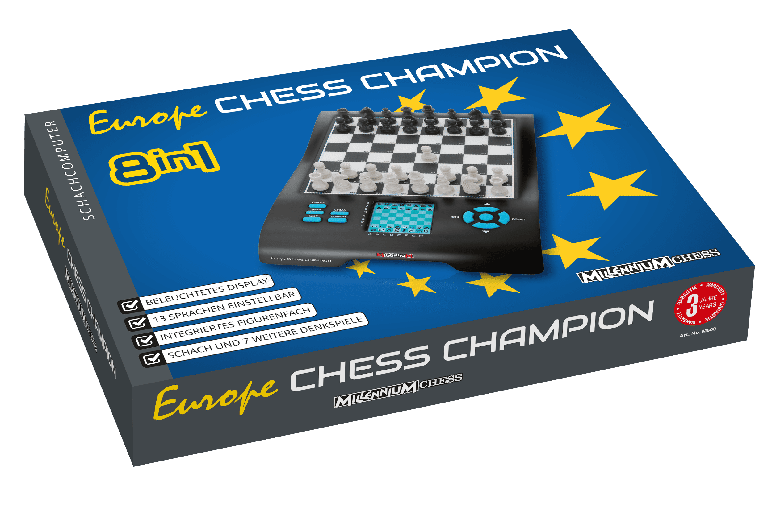 Millennium Chess Champion (Master II) - Electronic Chess Computer - Chess Computer - Chess-House