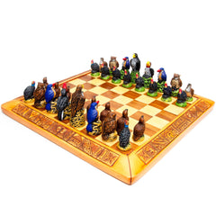 Mini African Bird Chess Set - Chess Set - Chess-House