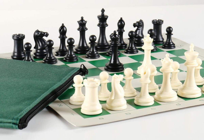 Mini Marshall Chess Set and Bag Combo