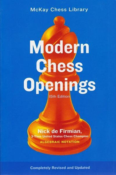 Modern Chess Openings 15th Ed - de Firmian - Book - Chess-House