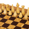 Modern Style Olive Burl Chess Set - 13"