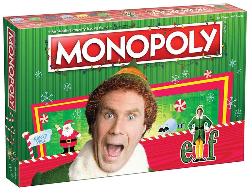 Monopoly Board Game - Elf Edition