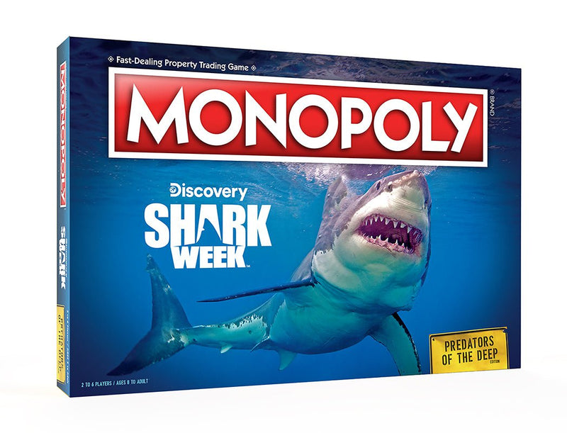 Monopoly Board Game - Shark Week Edition