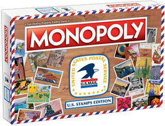 Monopoly Board Game - U.S. Stamps Edition - Game - Chess-House