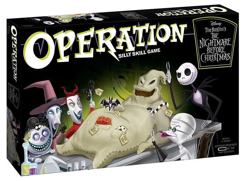Operation Board Game - Nightmare Before Christmas Edition