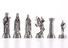 Pewter Medieval Chessmen - Piece - Chess-House