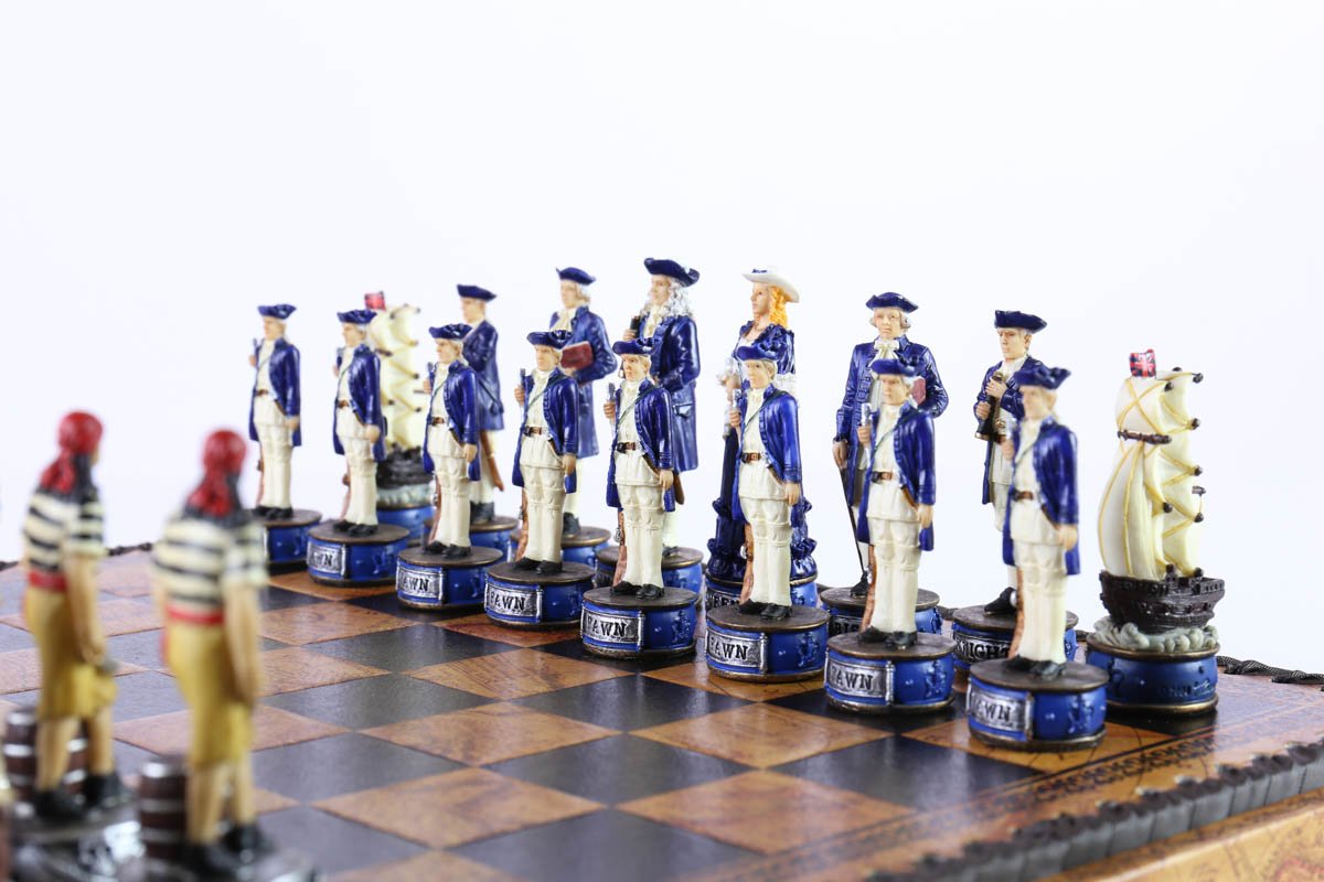 Pirates Chess Set with Storage Board - Chess Set - Chess-House