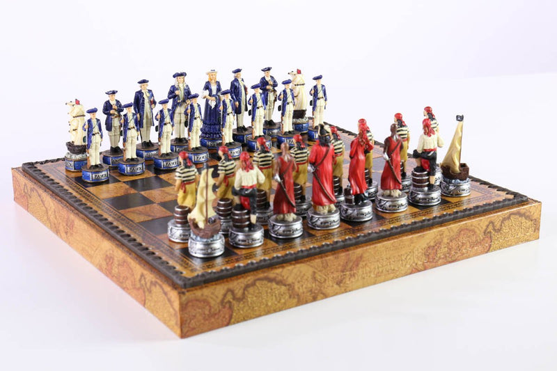 Pirates Chess Set with Storage Board