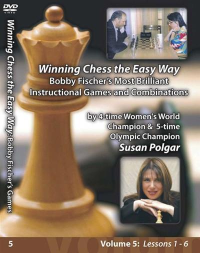 Polgar's Winning Chess the Easy Way #5 Bobby Fischer Brilliance (DVD) - Software DVD - Chess-House