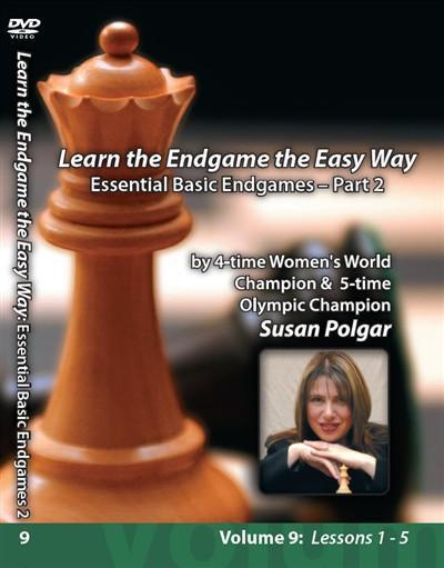 Polgar's Winning Chess the Easy Way, #9 Basic Endgames Part 2 - Software DVD - Chess-House