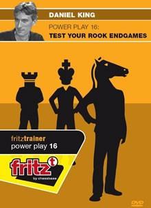 Powerplay 16 - Test Your Rook Endgames - King - Software DVD - Chess-House