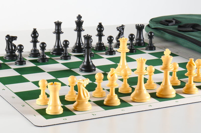 Quality Club Flex Pad Chess Set Combo