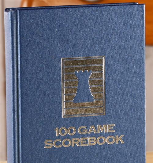 Quality Hardcover Linen Chess Game Journal - Book - Chess-House