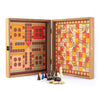 Rainbow Style Multi Game Set - Chess, Backgammon, Ludo, Snakes and Ladders