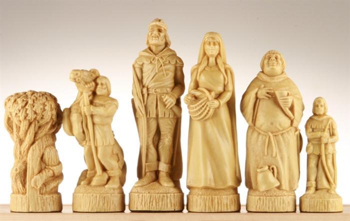 Robin Hood Chess Pieces - SAC Antiqued - Piece - Chess-House