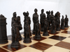 Roman Chess Pieces by Berkeley - Russet Brown - Piece - Chess-House