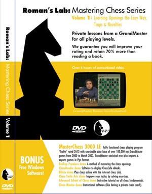 Roman's Lab #1, Learn Openings the Easy Way (DVD) - Software DVD - Chess-House