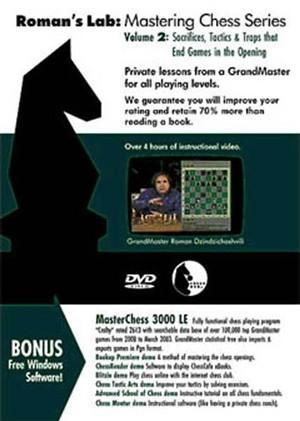 Roman's Lab #2, Sacrifices, Tactics, Traps That End Games in Opening (DVD) - Software DVD - Chess-House