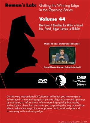 Roman's Lab #44: New Lines & Novelties for White - Software DVD - Chess-House