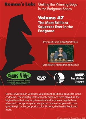 Roman's Lab #47: The Most Brilliant Squeezes Ever in the Endgame - Software DVD - Chess-House