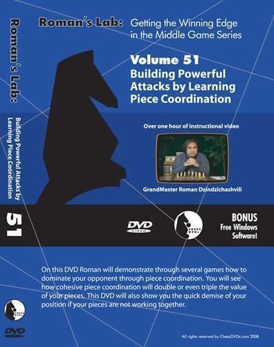 Roman's Lab #51: Building Powerful Attacks by Learning Piece Coordination - Software DVD - Chess-House
