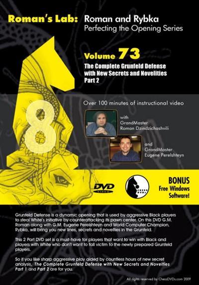 Roman's Lab #73 - The Complete Grunfeld Defense Part 2 - Software DVD - Chess-House