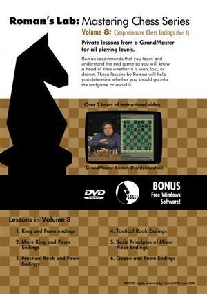Roman's Lab #8, Comprehensive Chess Endings Part 1 (DVD) - Software DVD - Chess-House