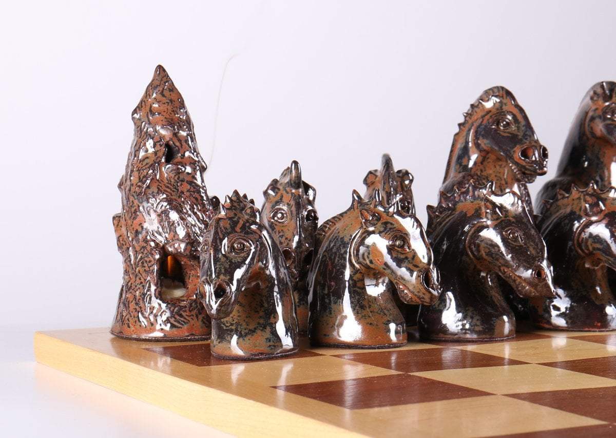 Sanfilippo Chess Set Number XXVI - Dragon Slayers - Chess Set - Chess-House