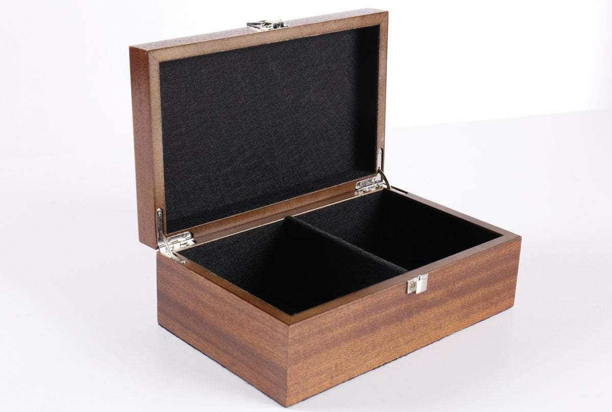 Sapele Storage Box (for most pieces up to 3.75") - Box - Chess-House