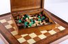 Scout Style on Pedestal Board with Storage - Shisham - Chess Set - Chess-House