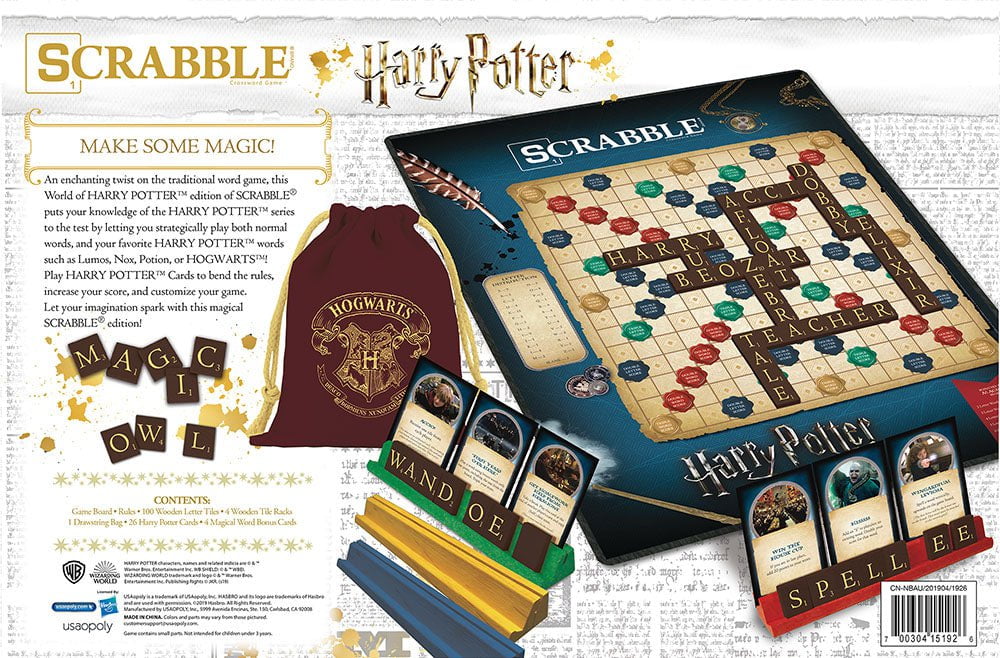 Scrabble Board Game - Harry Potter Edition - Game - Chess-House