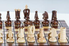 SINGLE REPLACEMENT PIECES: 13" Mini Royal Wooden Chess Set Piece