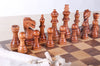 SINGLE REPLACEMENT PIECES: 15" Walnut Staunton Wood Chess Set Piece