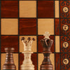 SINGLE REPLACEMENT PIECES: 21" Ambassador Wooden Chess Set - Brown / Black / Mahogany Piece