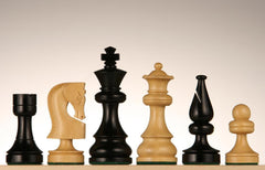 SINGLE REPLACEMENT PIECES: 3 1/2" Russian Chessmen - Ebonized Piece