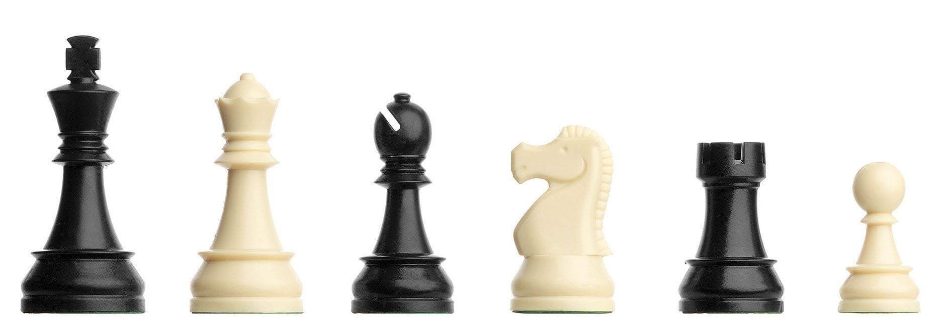 SINGLE REPLACEMENT PIECES: 3 3/4" DGT Electronic Plastic Chess Pieces Weighted - Parts - Chess-House